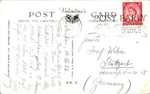 Ak Königin Elisabeth II., Portrait