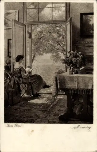 Künstler Ak Horst, Franz, Maientag