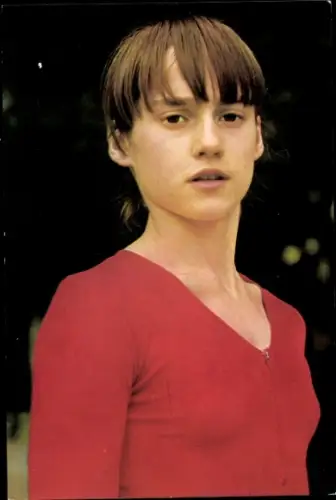 Ak Kunstturnerin Nadia Elena Comăneci, Portrait