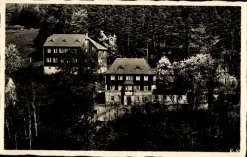 Ak Halbestadt Königstein an der Elbe Sächsische Schweiz, Jugendherberge