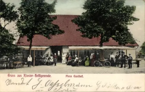 Ak Heiligenrode Stuhr in Niedersachsen, Kloster Heiligenrode, Pleus Gasthof