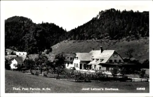 Ak Thal Niederösterreich, Josef Leitners Gasthaus