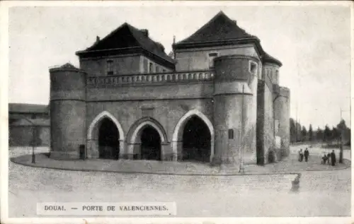 Ak Douai Nord, Porte de Valenciennes,   Stadtansicht