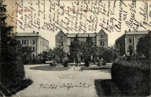 Ak Bolesławiec Bunzlau Schlesien, Heilanstalt