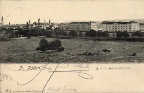 Ak Sankt Pölten in Niederösterreich, Kuk Rainer-Kaserne
