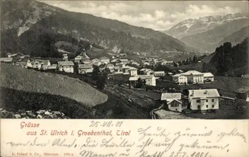 Ak Ortisei Sankt Ulrich in Gröden Südtirol, Panorama