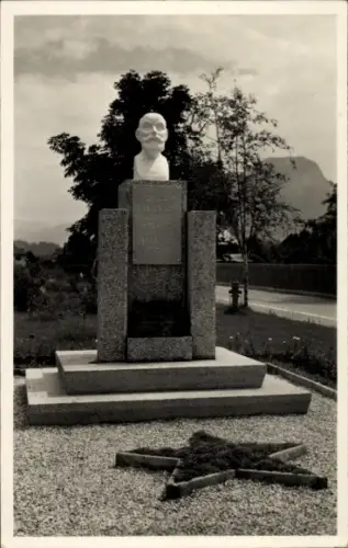 Ak Wörgl Tirol, Dr. L. L. Zamenhof Monument, Esperanto, Einweihung 1952