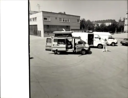 Foto Auto, Transportwagen VTR, Frau, Video Technik München