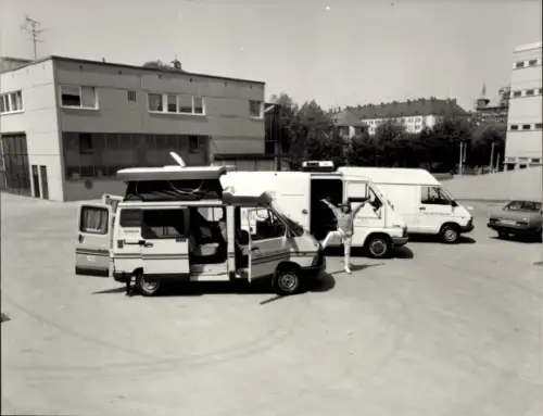 Foto Auto, Transportwagen VTR, Frau, Video Technik München