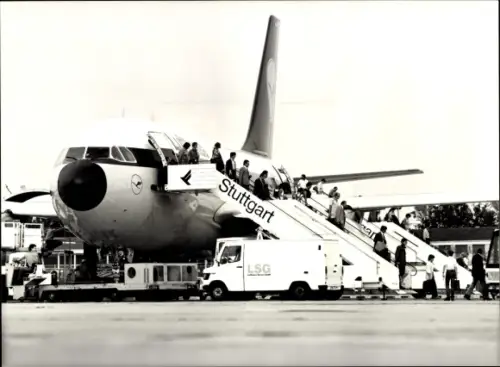 Foto Deutsches Passagierflugzeug, Airbus A310, Lufthansa