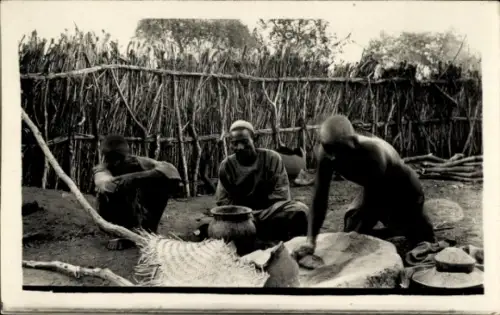 Foto Ak Tschad, Dorfbewohner