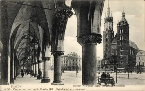 KP Kraków Krakau Polen,  Kirche N. Panny Maryi