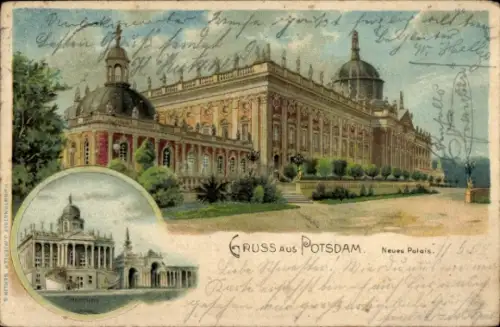 Litho Potsdam, Neues Palais