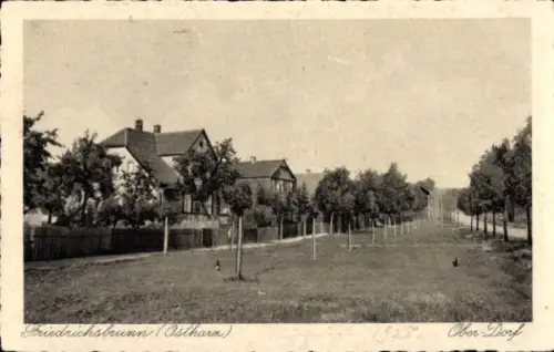 Ak Friedrichsbrunn Thale im Harz, Oberdorf