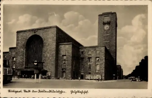 Ak Stuttgart in Württemberg, Hauptbahnhof
