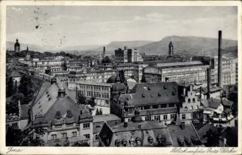 Ak Jona Kanton St. Gallen, Blick auf die Keiss Worke,   Industriearchitektur