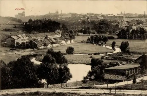 Ak Jihlava Iglau Region Hochland, Gesamtansicht