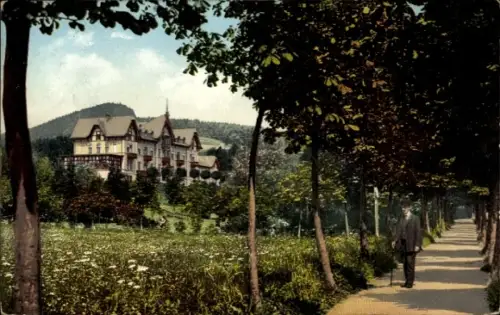Ak Temenice Hermesdorf Šumperk Mährisch Schönberg Region Olmütz, Sanatorium