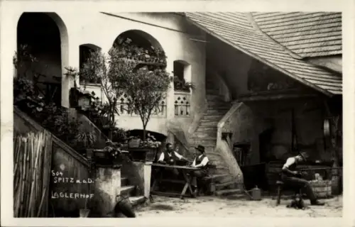 Ak Spitz an der Donau Niederösterreich, Langerhof