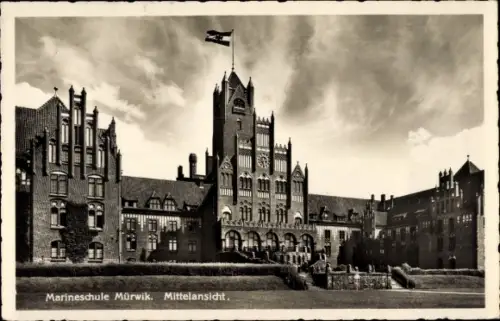 Ak Flensburg in Schleswig Holstein, Marineschule Mürwik
