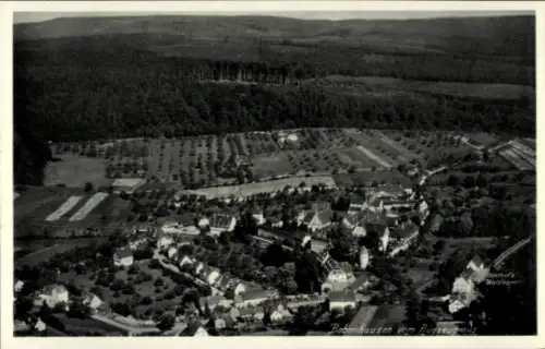 Ak Bebenhausen Tübingen am Neckar, Luftaufnahme