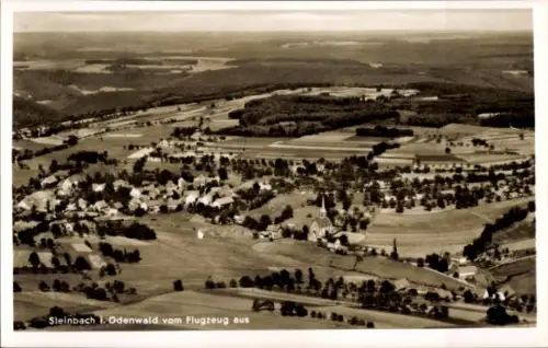 Ak Steinbach Michelstadt im Odenwald, Fliegeraufnahme