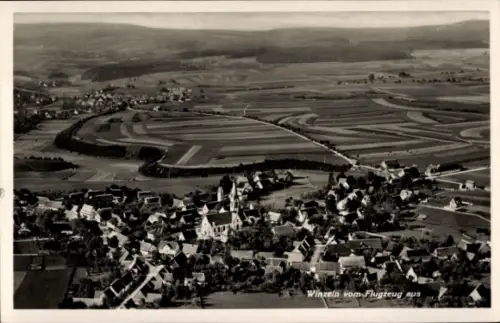Ak Winzeln Pirmasens am Pfälzerwald, Luftaufnahme