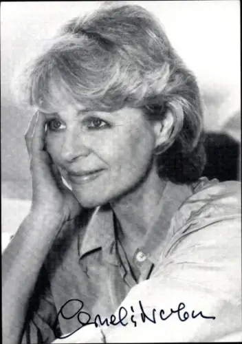 Ak Schauspielerin und Sängerin Conny Froboess, Portrait, Autogramm