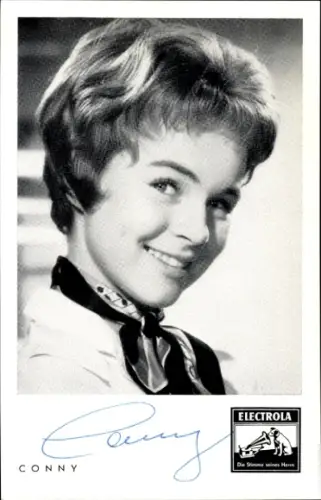 Ak Sängerin Conny, Electrola Schallplatten, Holiday in Honolulu