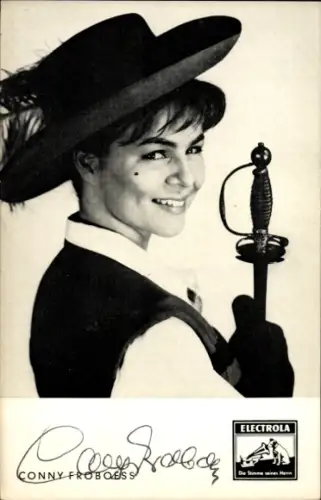 Ak Schauspielerin und Sängerin Conny Cornelia Froboess