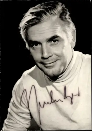 Ak Schauspieler Joachim Fuchsberger, Portrait, Autogramm