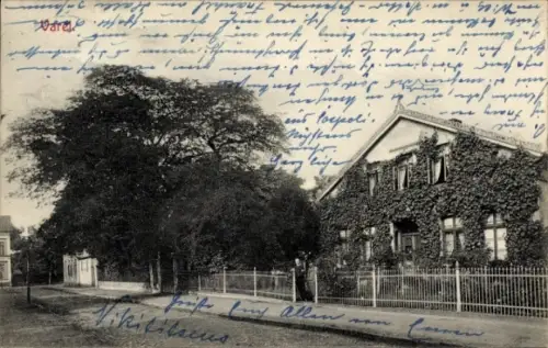 Ak Varel in Oldenburg Jadebusen, Wohnhaus, Straße