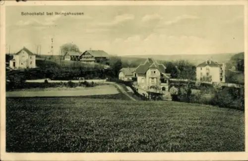 Ak Schocketal Fuldatal Hessen, Gesamtansicht