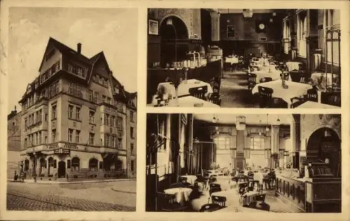 Ak Deutz Köln am Rhein, Hotel und Restaurant Erholung, Freiheitstraße