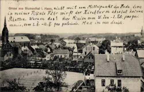 Ak Blumenthal (Hannover) Hansestadt Bremen, Gesamtansicht