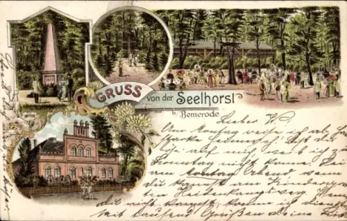 Litho Seelhorst Wülfel Hannover in Niedersachsen, Denkmal, Allee