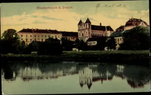 Ak Znojmo Znaim Südmähren, Kloster Louka, Klosterbruck