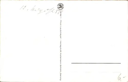 Ak Gdańsk Danzig, St Marienkirche