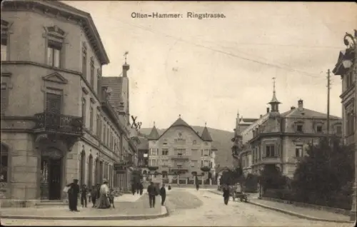 Ak Olten Kanton Solothurn, Ringstraße