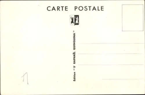 Ak Madagaskar Madagascar, Édition St. Raphael Quinquina