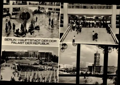 Ak Berlin Mitte, Palast der Republik, Foyer, Rathaus