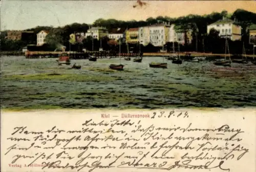 Ak Hansestadt Kiel, Düsternbrook