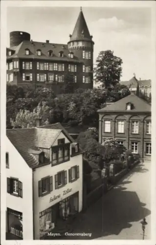 Ak Mayen in der Eifel, Schloss, Genovevaberg,  helene Zeller