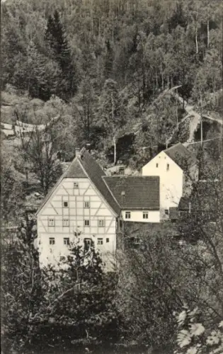 Ak Dresden Hosterwitz, Keppmühle im Keppgrund