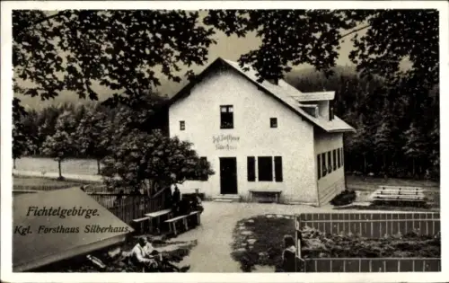 Ak Silberbach Selb im Fichtelgebirge Oberfranken, Königliches Forsthaus Silberhaus