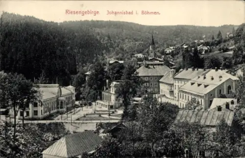 Ak Janské Lázně Johannisbad Region Königgrätz, Teilansicht