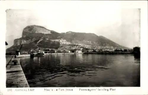 Ak Gibraltar,  Muelle e Pas Jeros, Passengers' landing Pier