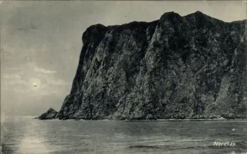 Ak Hornvika Nordkap Norwegen,  Felsen, Meer