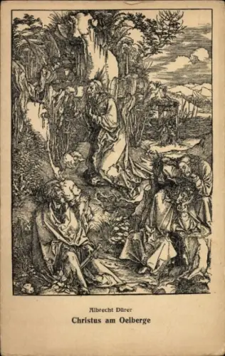 Künstler Ak Dürer, Albrecht, Christus am Oelberge