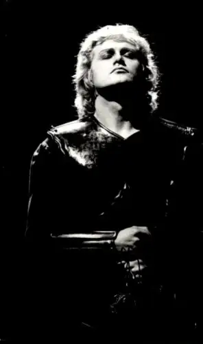 Foto Opernsänger Peter Hoffmann in Lohengrin, Bayreuther Festspiele, Portrait, Autogramm